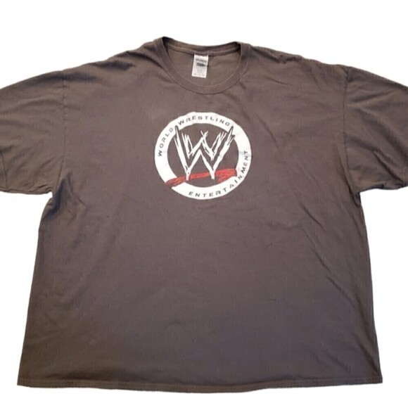 Vintage World Wresting Entertainment WWE Logo Tee T-Shirt 3XL - Picture 1 of 3